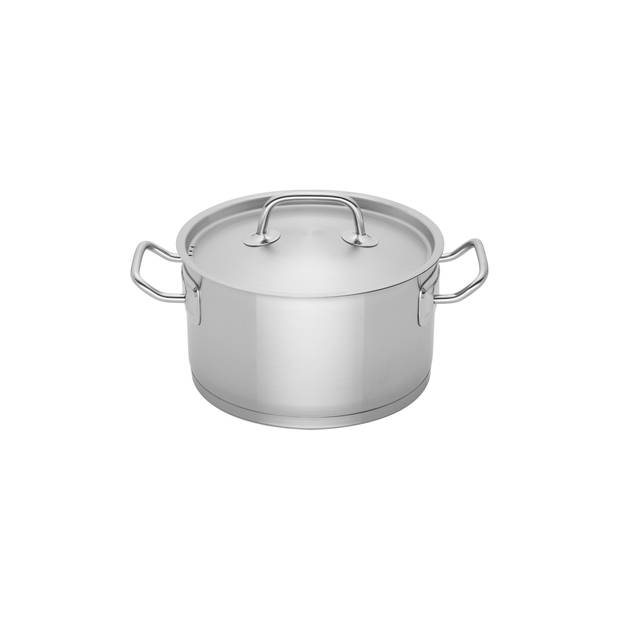 Sola Profiline Kookpan Inductie - Ø 18 cm - RVS Pan - 2 L - Zilver