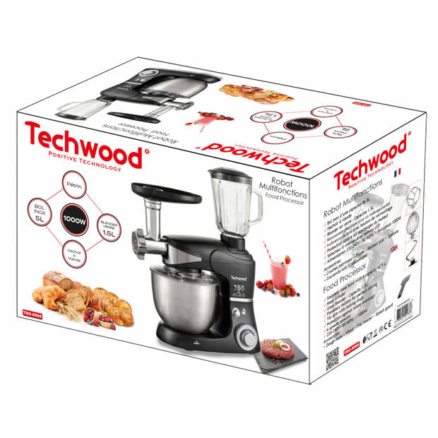 Techwood keukenmachine tro-5066 3-in-1