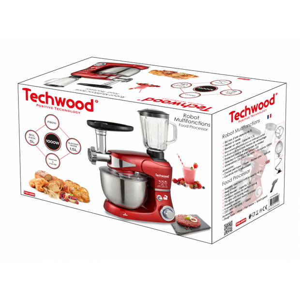 Techwood keukenmachine tro-5065 3-in-1