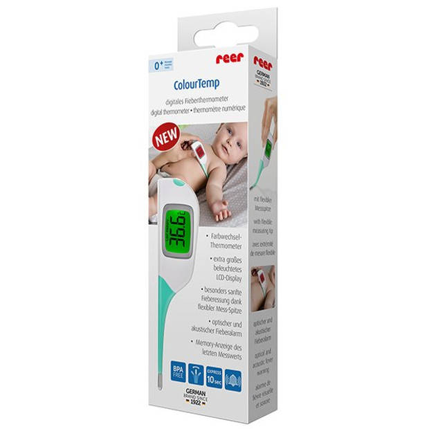 Reer ColourTemp Digital Thermometer with big screen