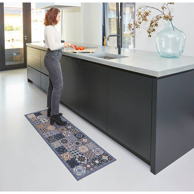 MD Entree - Keukenloper - Cook&Wash - Patchwork Tiles - 50 x 150 cm