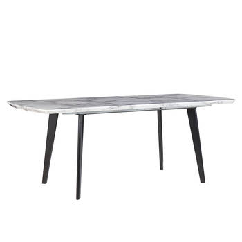 Beliani MOSBY - Eettafel-Wit-MDF