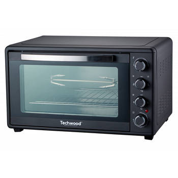 Techwood vrijstaande oven tfo-606 met hetelucht functie 64 liter