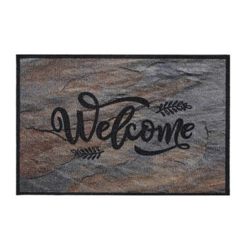 MD Entree - Schoonloopmat - Impression - Welcome Stone - 40 x 60 cm