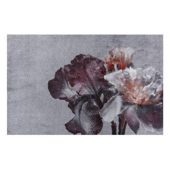 MD Entree - Schoonloopmat - Soft&Deco - Wild Flower - 67 x 100 cm