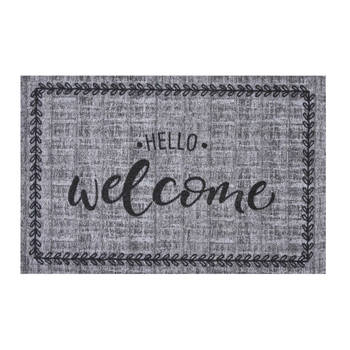 MD Entree - Schoonloopmat - Impression Hello Welcome - 40 x 60 cm