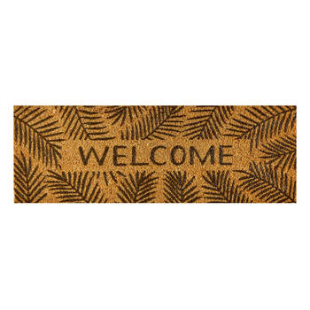 MD Entree - Kokosmat - Finesse XS - Leaves Welcome - 26 x 75 cm