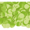 3x zakjes van 100 gram party confetti kleur lime - Confetti