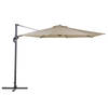 Beliani SAVONA - Cantilever parasol-Beige-Polyester