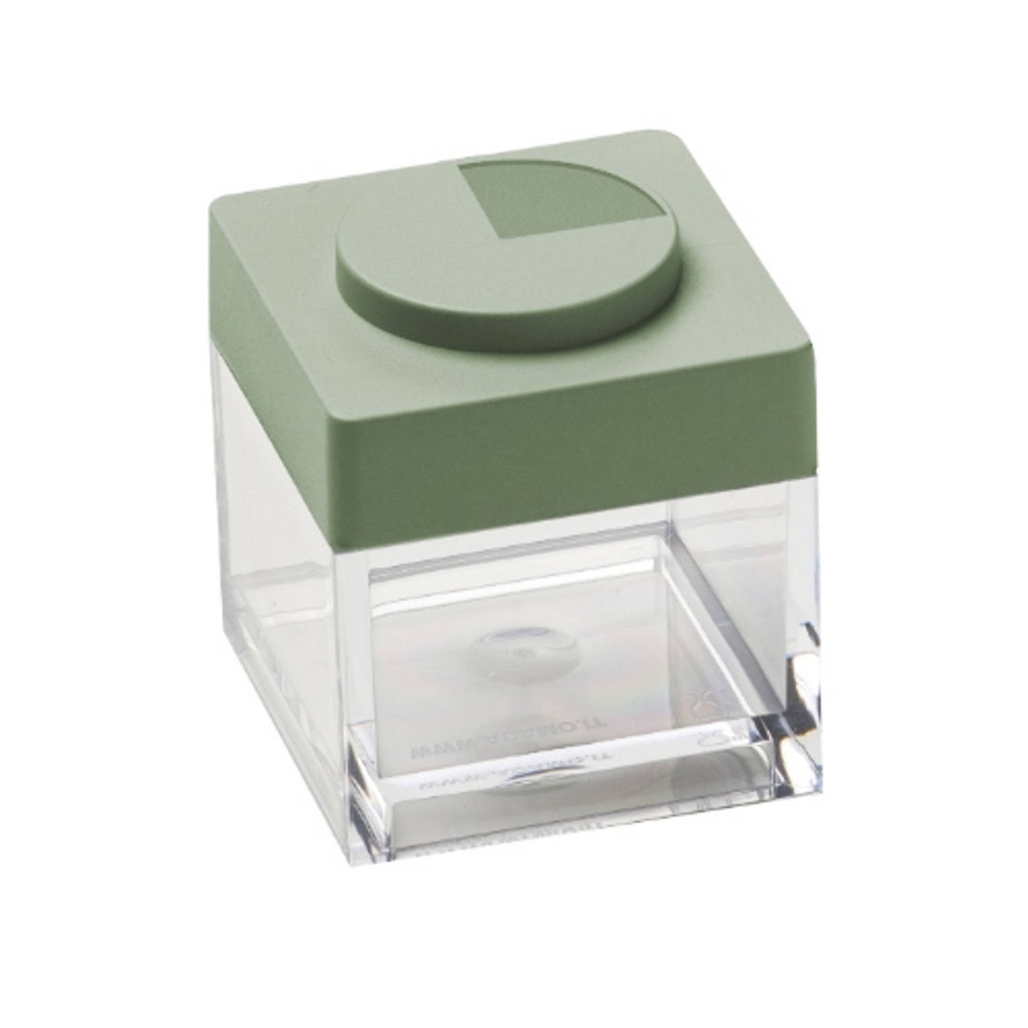 Stapelbare Brickstore bewaarcontainer, 0,1L, Groen - Kunststof - Omada