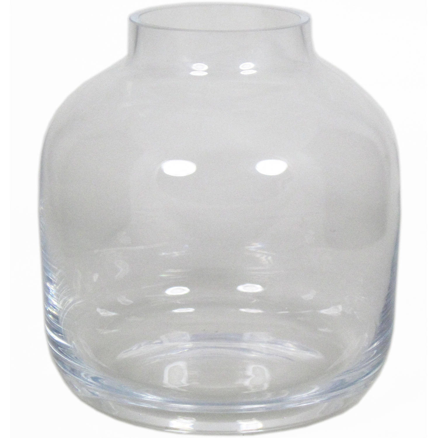 plus vervaldatum Beschrijvend Glazen vaas/vazen Mensa 19 x 21 cm - Vazen | Blokker
