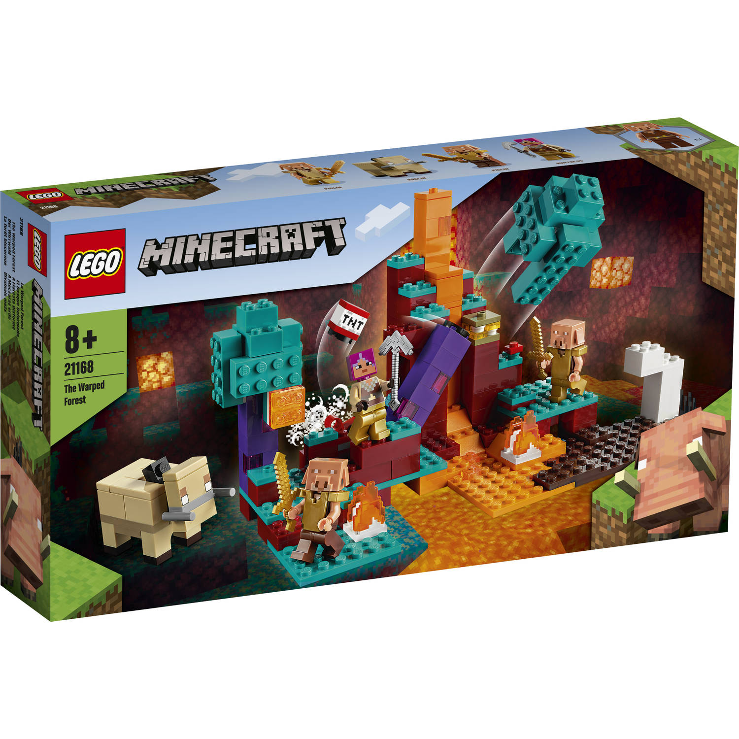 Lego Minecraft Het Verwrongen Bos 21168