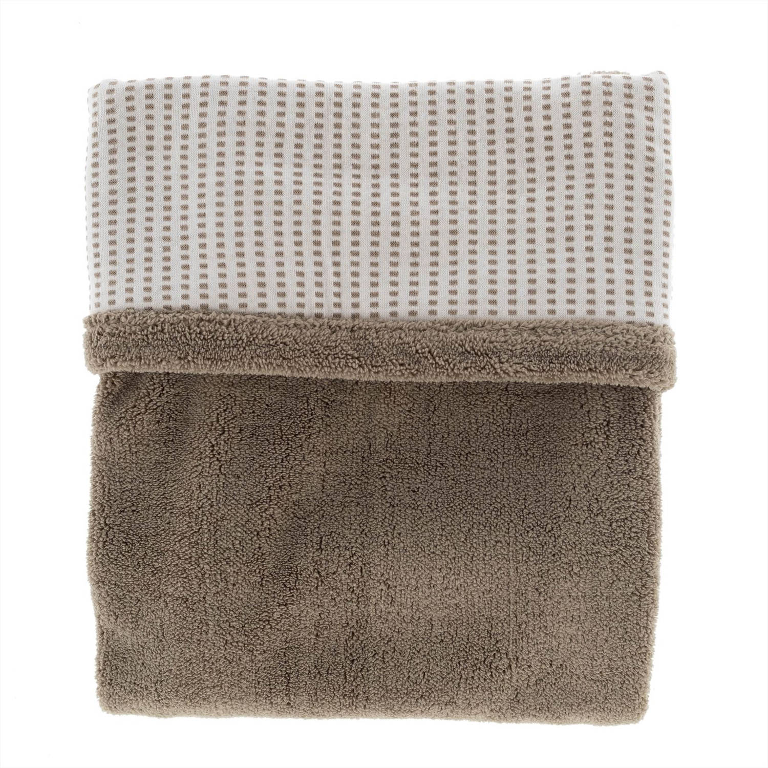 Snoozebaby Organic Blanket Cot T.o.g. 2.0 Warm Brown 100x150cm