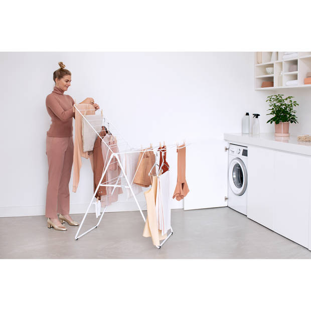 Brabantia HangOn Droogrek - 20 meter - Wit