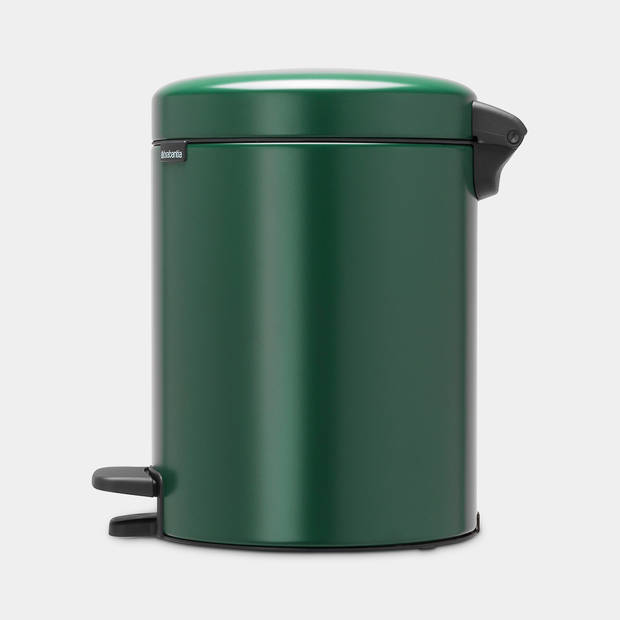 Brabantia newIcon pedaalemmer 5 liter met kunststof binnenemmer - Pine Green