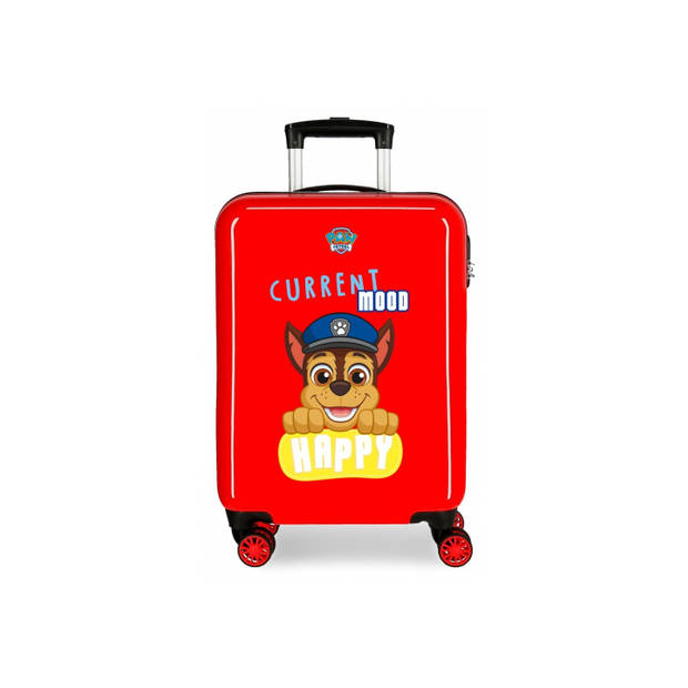 Paw Patrol happy kinderkoffer rood 55 cm 4 w