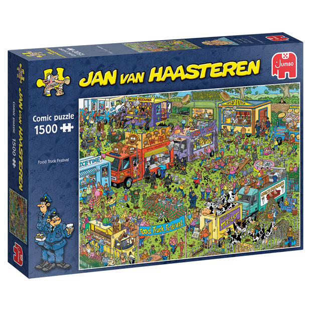 Jan van Haasteren food truck festival - 1500 stukjes