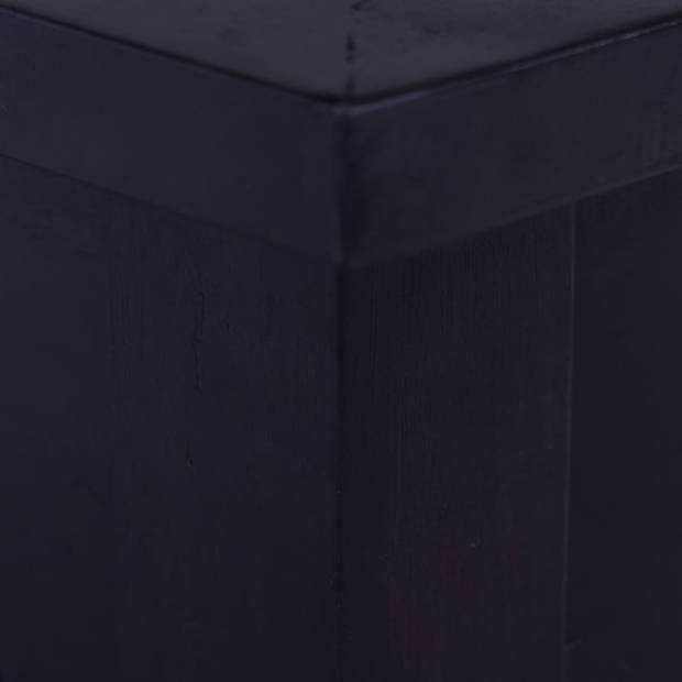 vidaXL Salontafel 100x50x30 cm massief mahoniehout lichtkoffiekleurig