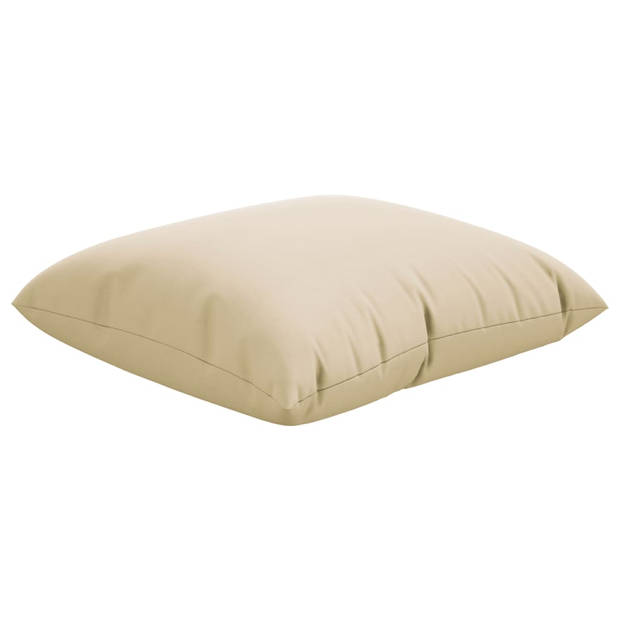 The Living Store Sierkussens Beige 40x40 cm - Water- en UV-bestendig