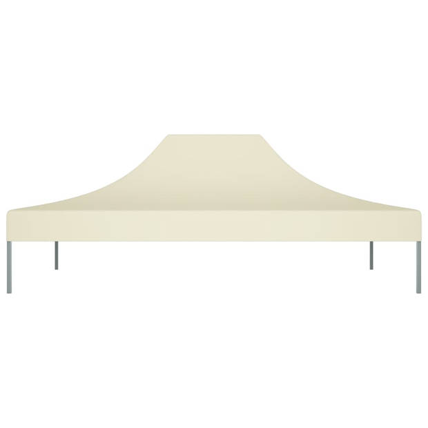 vidaXL Partytentdak 270 g/m² 4,5x3 m crèmekleurig