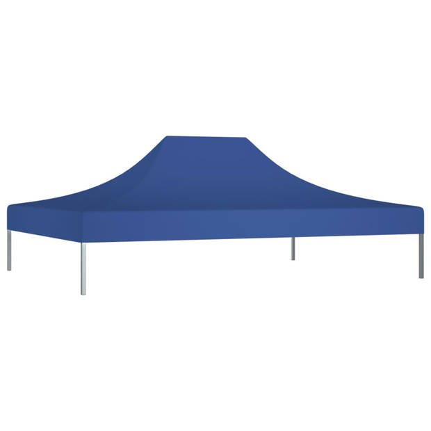 vidaXL Partytentdak 270 g/m² 4x3 m blauw