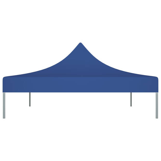 vidaXL Partytentdak 270 g/m² 4x3 m blauw