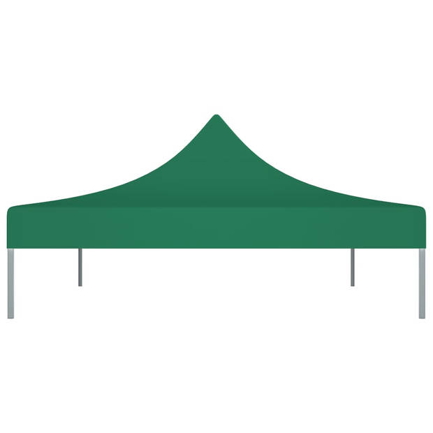 vidaXL Partytentdak 270 g/m² 4x3 m groen