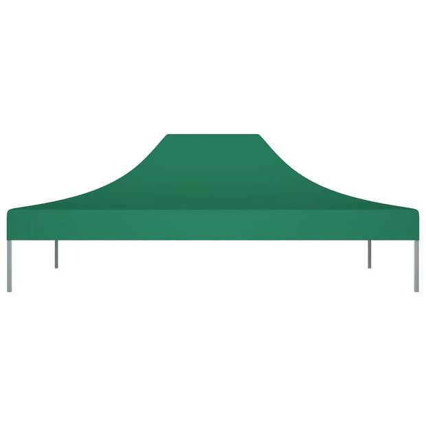 vidaXL Partytentdak 270 g/m² 4x3 m groen