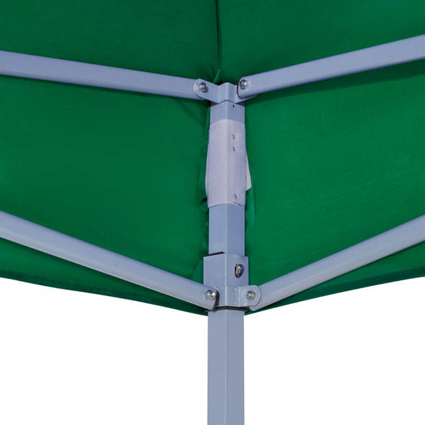 vidaXL Partytentdak 270 g/m² 4x3 m groen