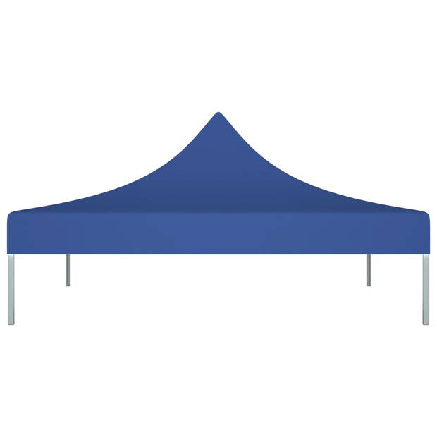 vidaXL Partytentdak 270 g/m² 2x2 m blauw