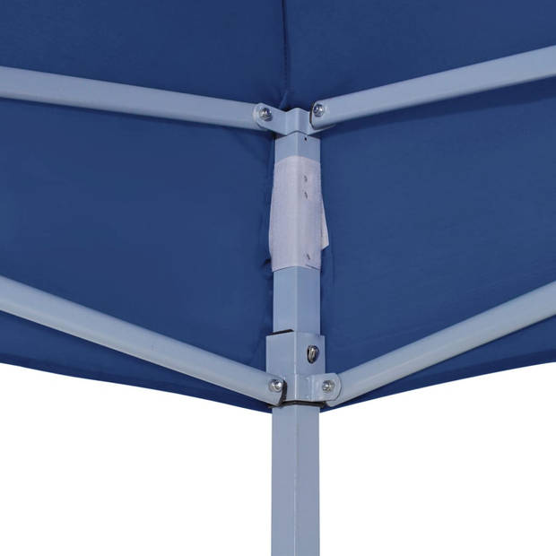 vidaXL Partytentdak 270 g/m² 4,5x3 m blauw