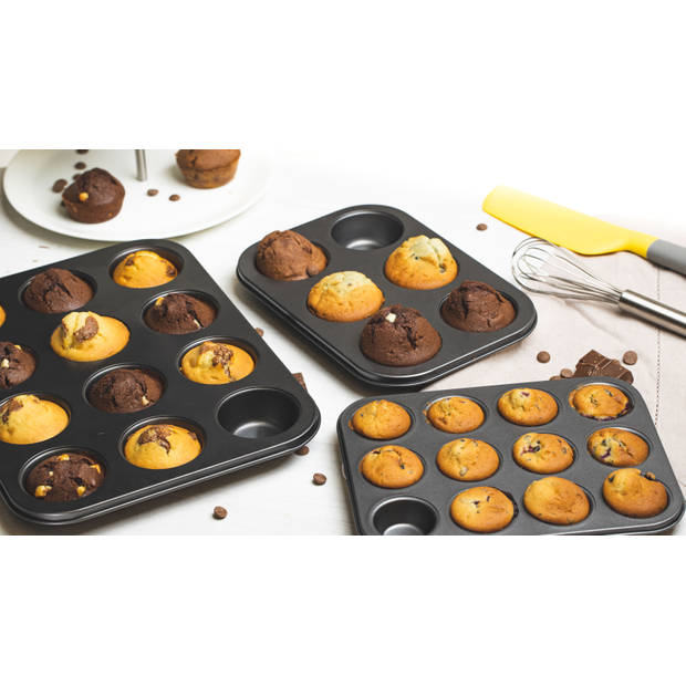 Sareva Mini Muffinvorm - 12 muffins