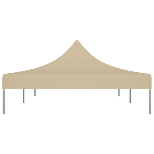 vidaXL Partytentdak 270 g/m² 6x3 m beige