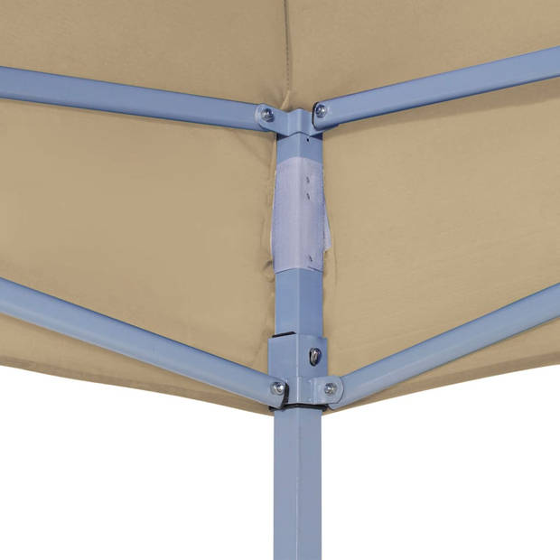 vidaXL Partytentdak 270 g/m² 2x2 m beige