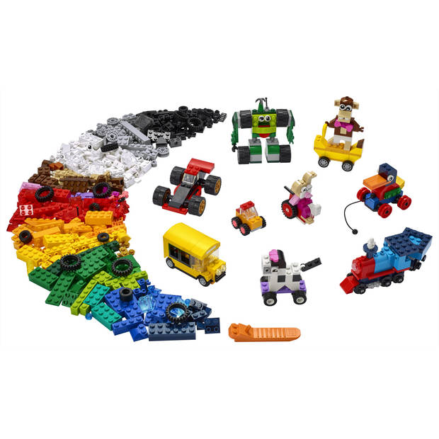 LEGO Classic Stenen en wielen - 11014