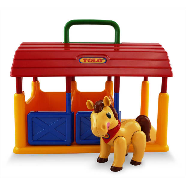 Tolo First Friends Speelgoed Stal met Paard