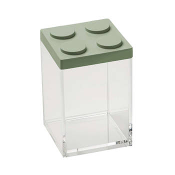Omada - Brickstore Opbergbox 1 liter - Kunststof - Transparant