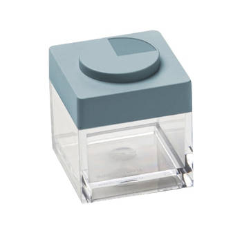 Stapelbare Brickstore bewaarcontainer, 0,1L, Blauw - Kunststof - Omada