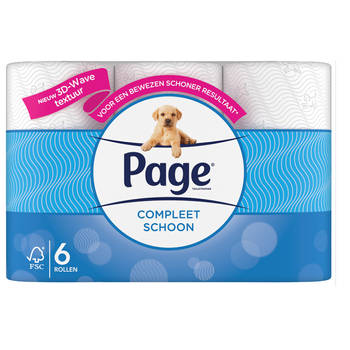 Page toiletpapier - 6 rollen
