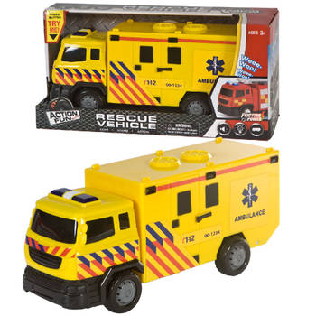 Ation Fun Ambulance met Licht en Geluid