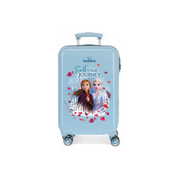 Frozen trolley ABS koffer 55 cm 4 W meisjes koffer