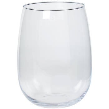 Glazen vaas/vazen Julia 20 liter wijd uitlopend 27 x 40 cm - Vazen