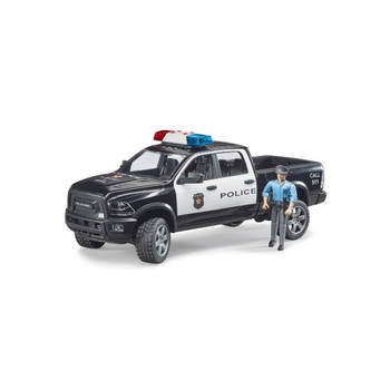 Bruder RAM 2500 Polizei Pickup mit Polizist und Ausstattung - 2505
