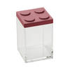 Omada - Stapelbare Brickstore bewaarcontainer, 1L, Rood - Kunststof - Omada