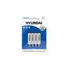 Hyundai Batteries - Super Alkaline AAA batterijen - 4 stuks