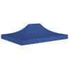 vidaXL Partytentdak 270 g/m² 4x3 m blauw