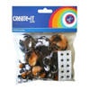 Creat It Animal Mix Pompoms + Oogjes 75 Stuks