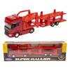 Welly Scania Transporter 1:64 Rood