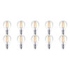 PHILIPS - LED Lamp 10 Pack - CorePro Luster 827 P45 CL - E14 Fitting - 4.5W - Warm Wit 2700K Vervangt 40W