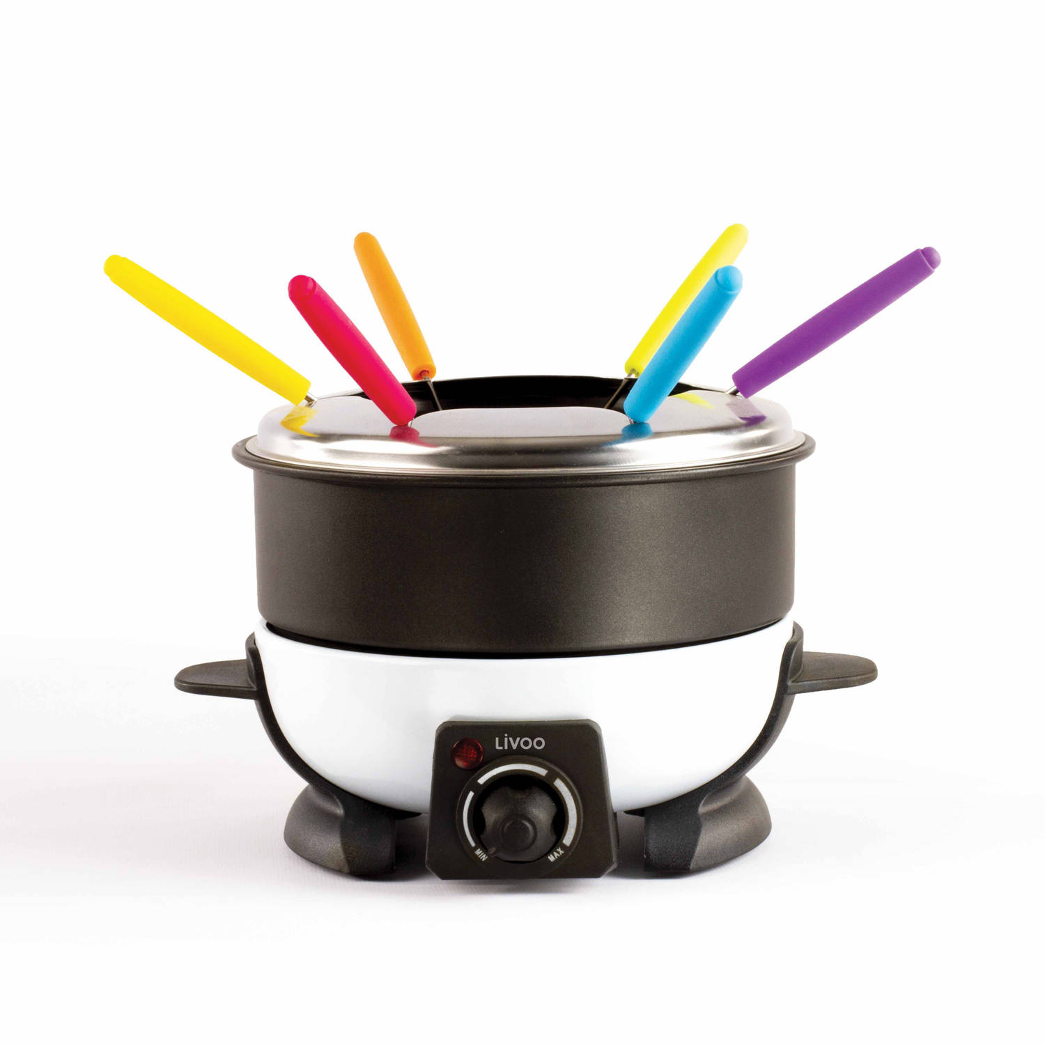 kooi Waarneembaar Lunch Livoo elektrische fondueset 6 personen | Blokker